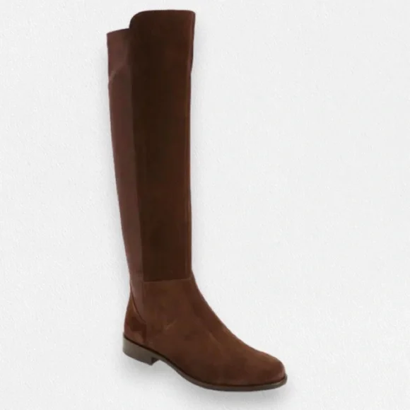 Brown Knee Boots - Picture 2 of 2